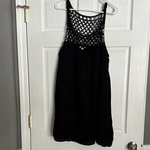 BB Dakota Sleeveless Crochet Dress